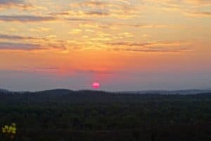 Sunset at Mt Bundy