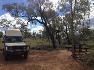 Campervan Rental to Porcupine Gorge